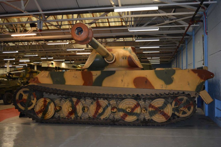 Deutsche Panzer in England - im Tankmuseum Bovington Deutsche Panzer in England - im Tankmuseum Bovington