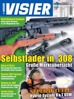VISIER 9/2016 ab sofort am Kiosk Titelbild der VISIER 9/2016.