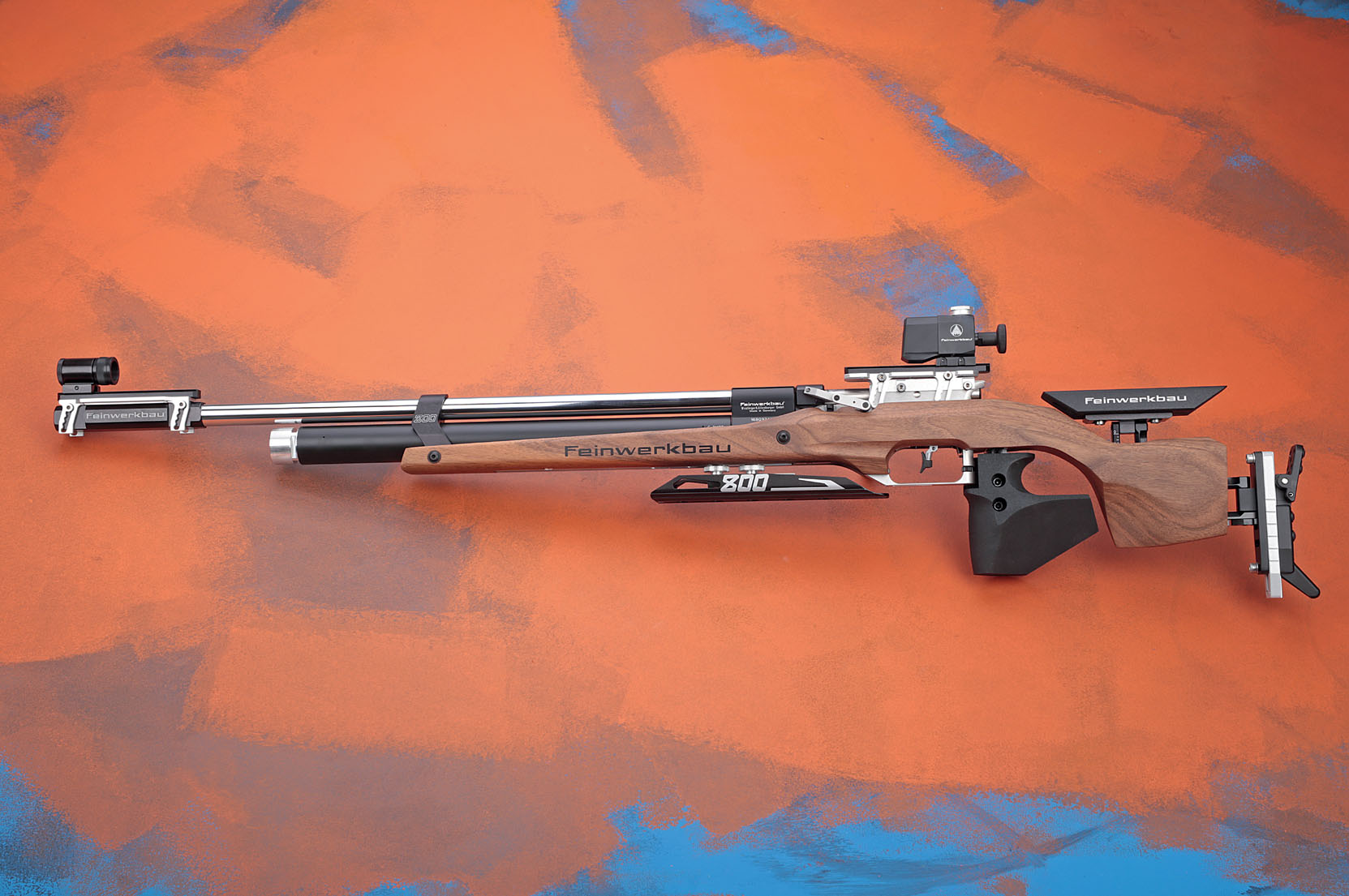 magazin-visier: Test: Match-Luftgewehr Feinwerkbau 800 W