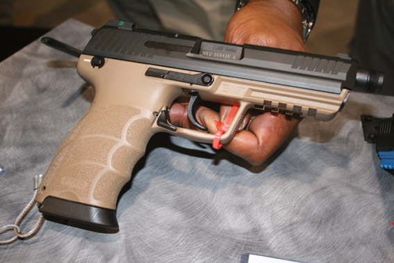 heckler-und-koch: Heckler & Koch HK 45 Tactical neu auf der SHOT Show