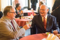 Walter Zimmermann verstorben Walter Zimmermann mit Samuel Schmid