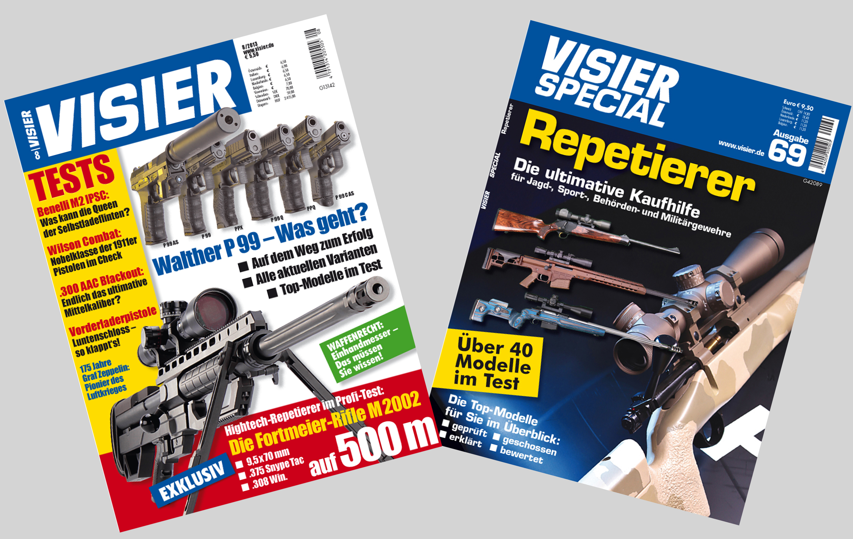 magazin-visier: Doppelpack: VISIER 08/2013 und Special 69