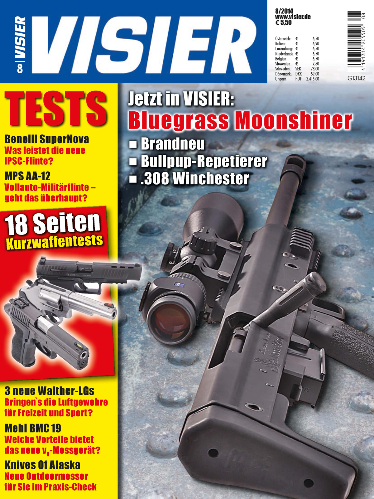 sig-sauer: VISIER 08/2014 - ab jetzt im Handel erhältlich!