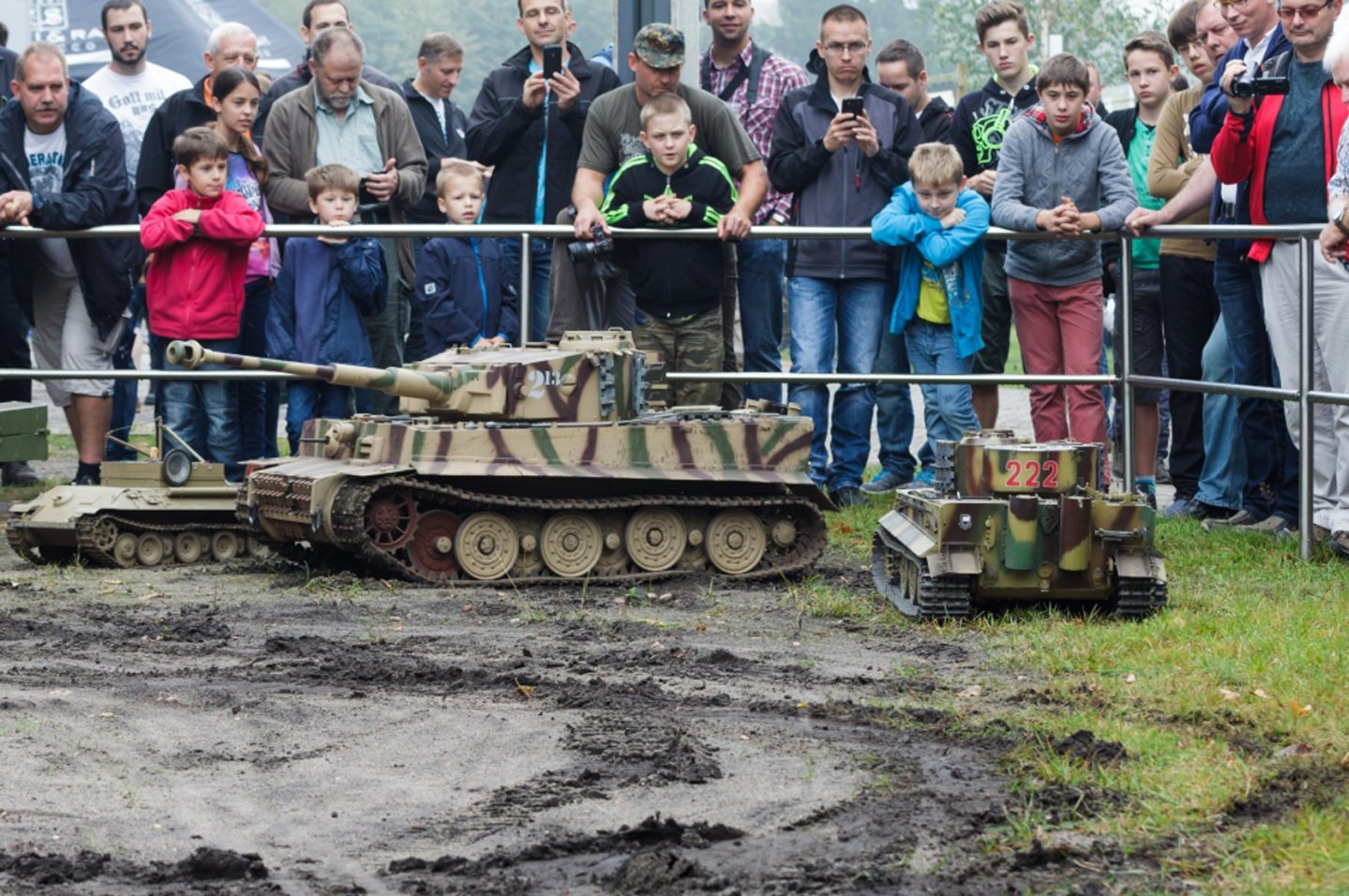 Am 12.07.2015 ist Tag der offenen Tür im Panzermuseum Munster - Panzermodelle der RAG Celle