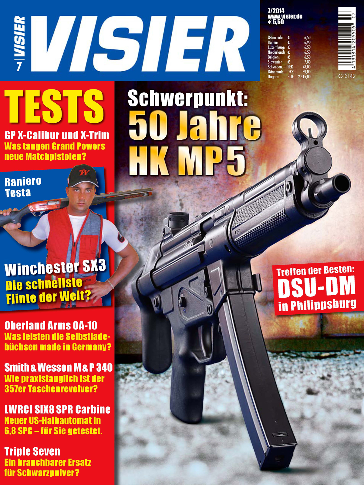 heckler-und-koch: VISIER 07/2014 - jetzt am Kiosk!