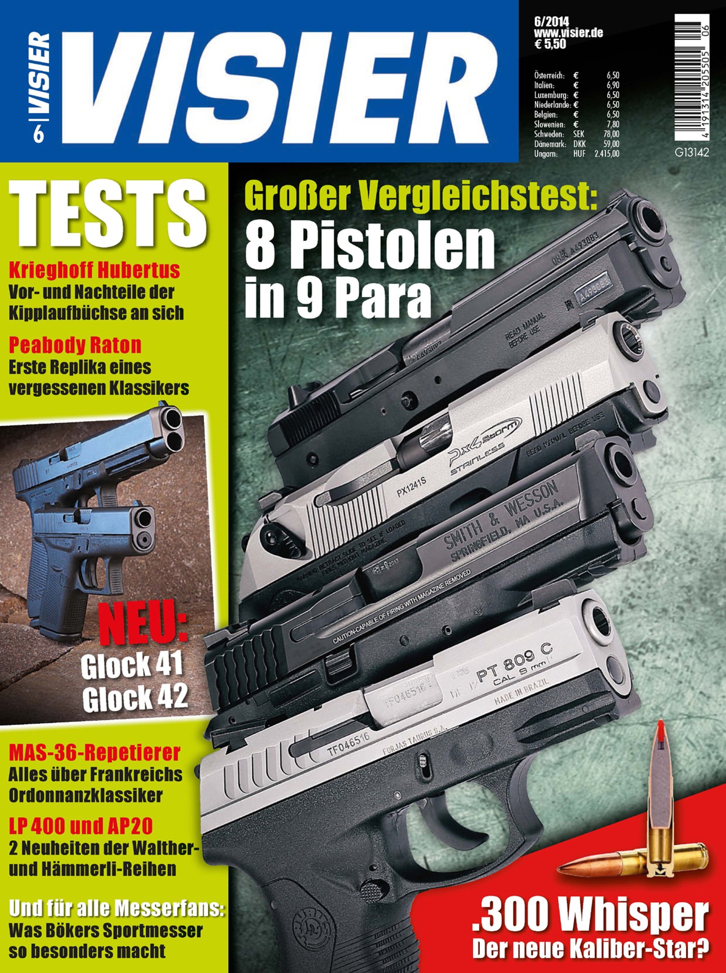VISIER 06/2014 - ab heute im Handel erhältlich VISIER 06/2014 - ab heute im Handel erhältlich