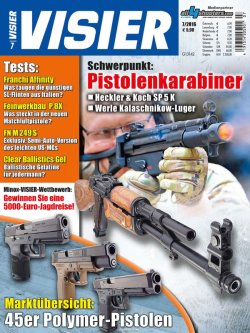 VISIER 7/2016 Titelseite VISIER 7/2016