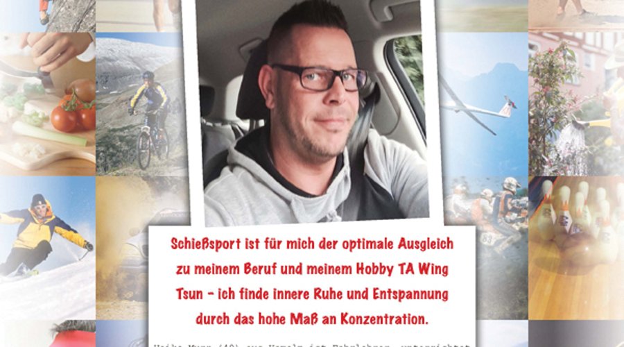 Schießen macht Spaß! Bitte nehmen Sie an unserer Aktion teil.