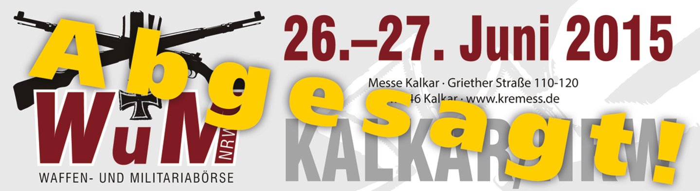 WuM in Kalkar abgesagt WuM in Kalkar abgesagt