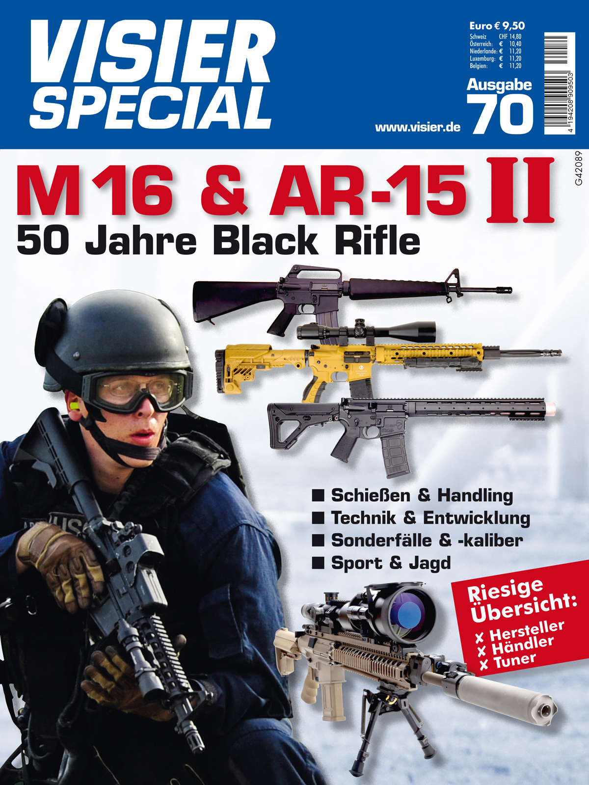 airsoft: M16 & AR-15: Im VISIER Special 70 - jetzt am Kiosk