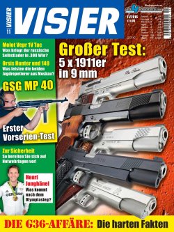 VISIER 11/2016 Titelseite der VISIER 11/2016 mit dem Themenüberblick.