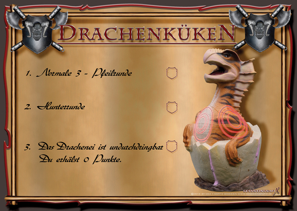 Tipp für Bogenschützen: Drachenblut − das Spiel mit 3D-Zielen sorgt für Spannung im Bogensport