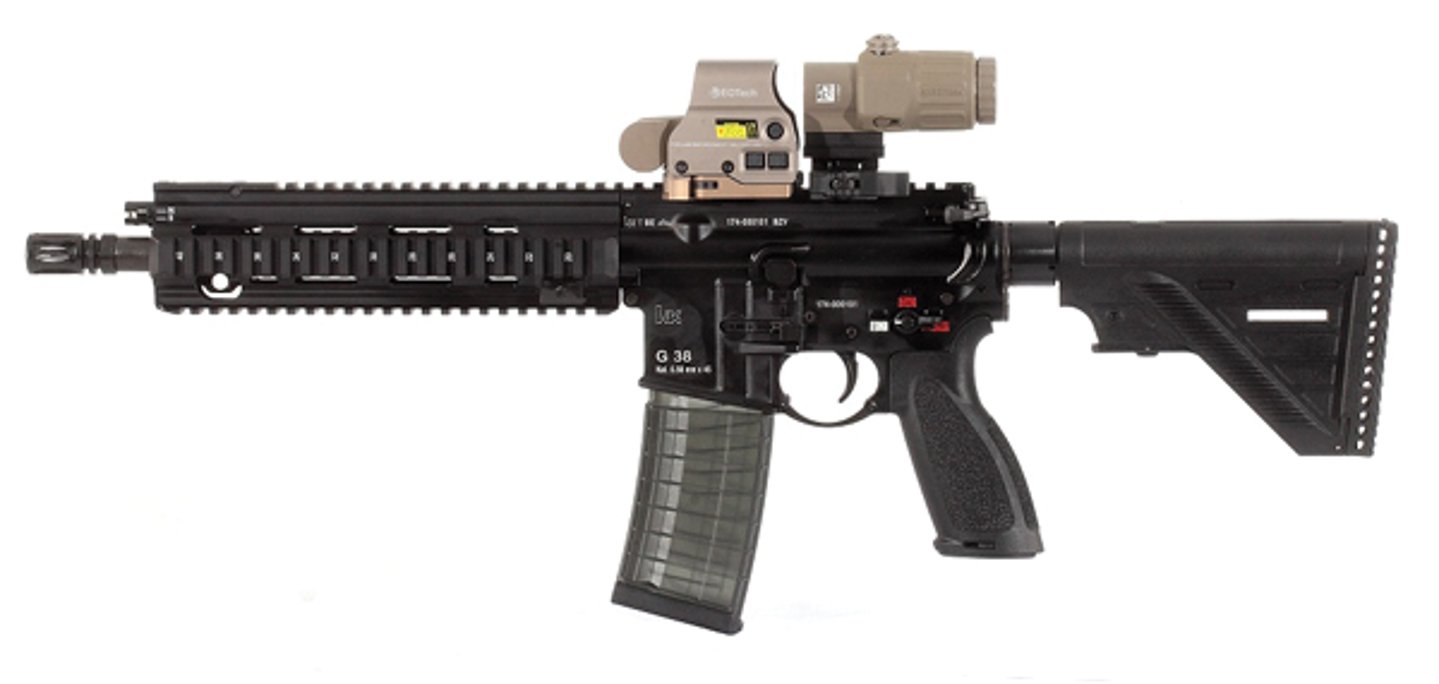 Heckler und Koch HK416 jetzt G38 Heckler und Koch HK416 jetzt G38