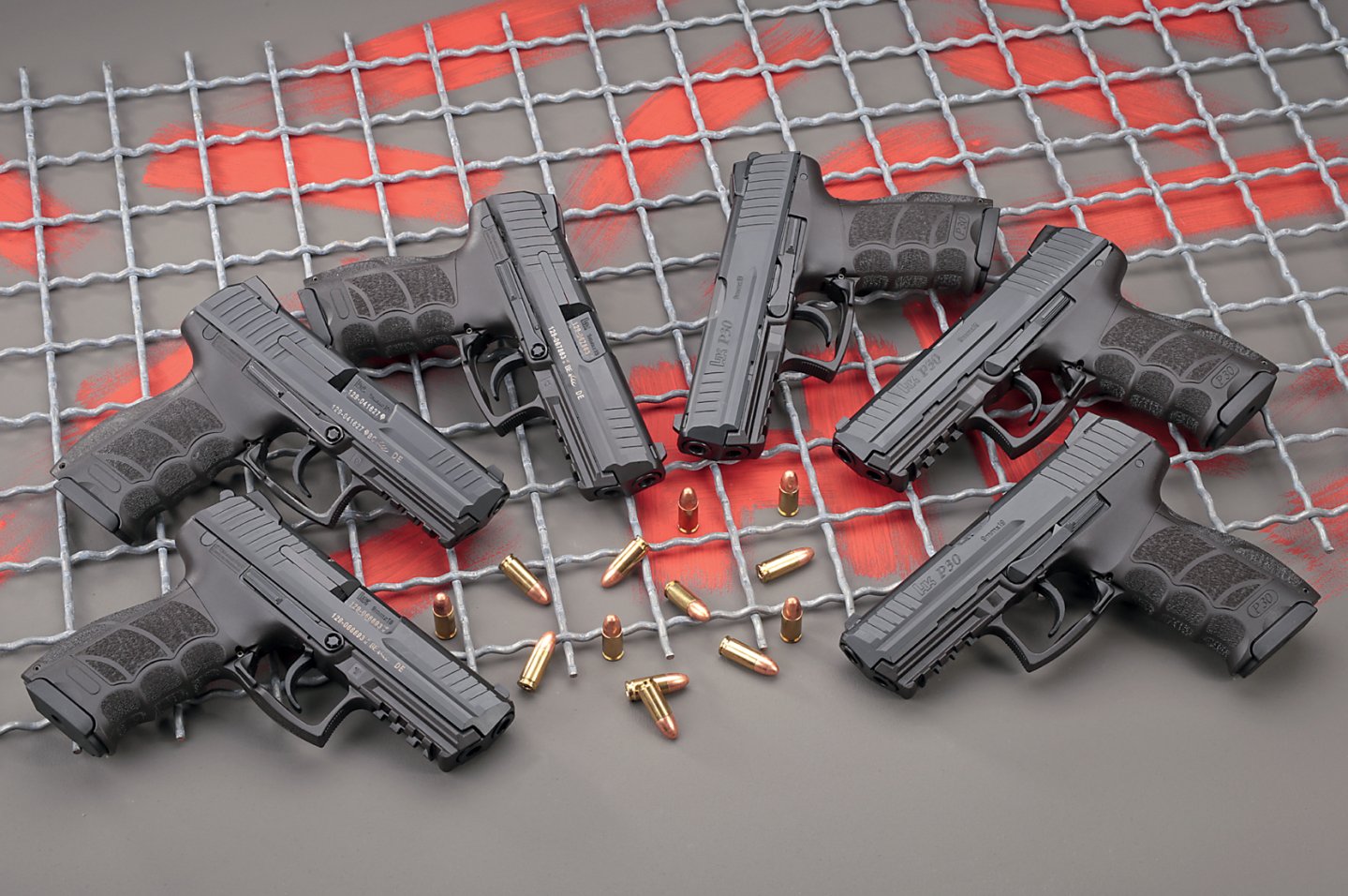 Verschiedene Varianten der Heckler & Koch P30 Verschiedene Varianten der Heckler & Koch P30