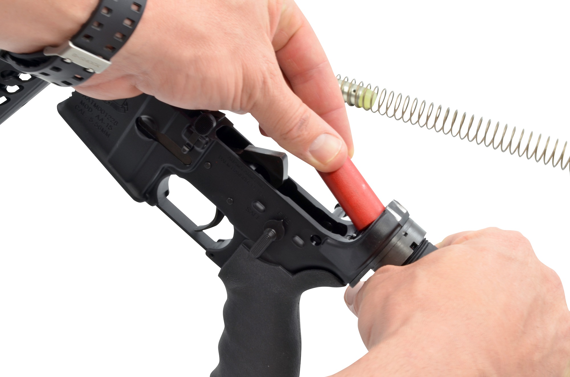 LaserLyte Training Tyme laser dryfiring training kit for AR15 rifles