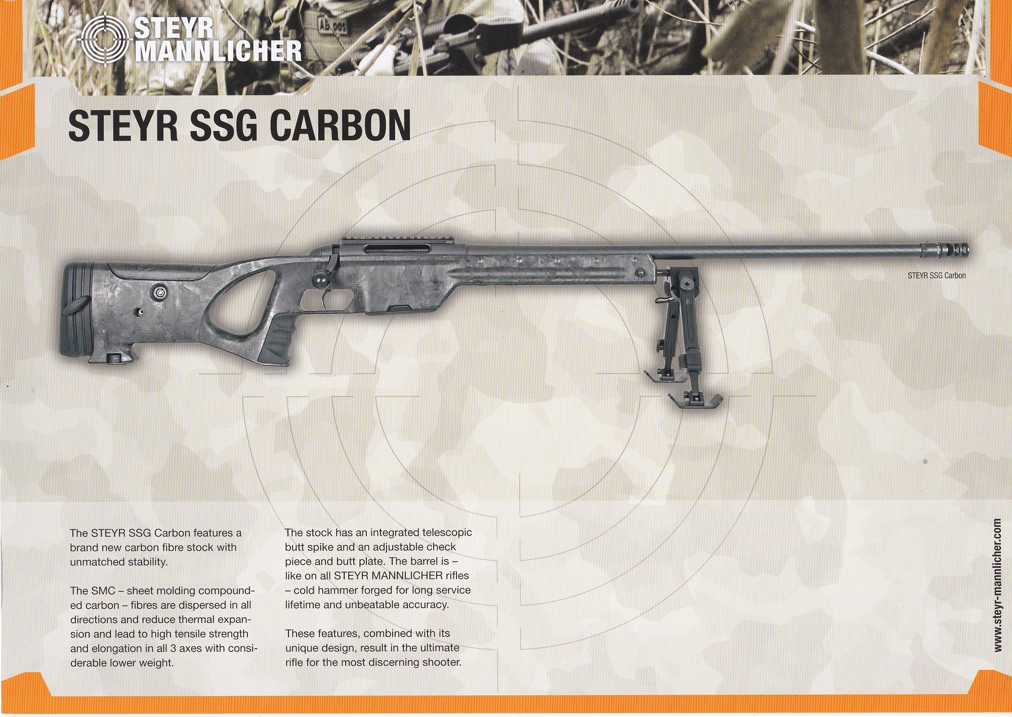 steyr mannlicher ssg carbon pro zone all4shooters com rifle range flyers