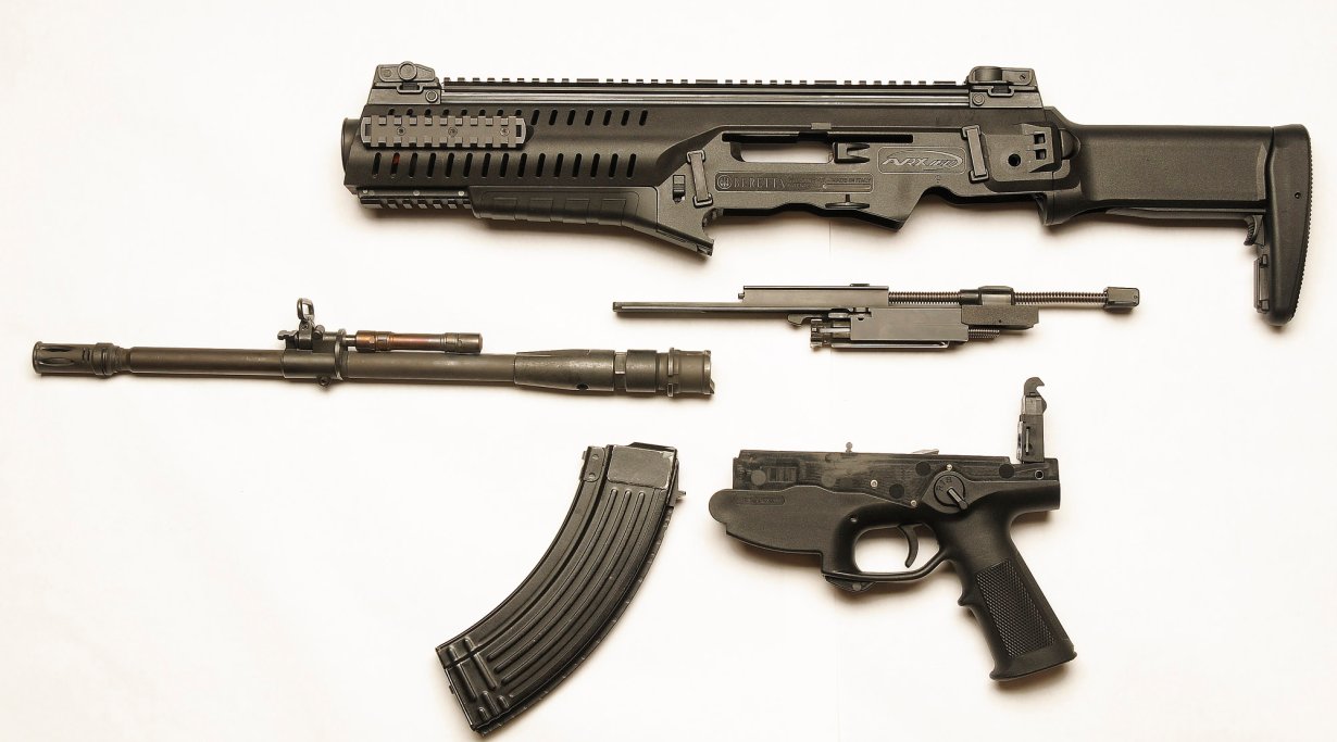 Beretta ARX-160 chambered in 7,62x39mm M43
