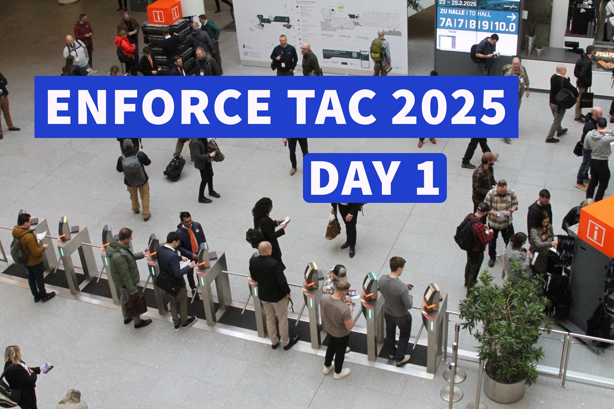 enforce-tac: Enforce Tac 2025 in Nuremberg: All information and innovations from the leading security trade fair for the military and law enforcement