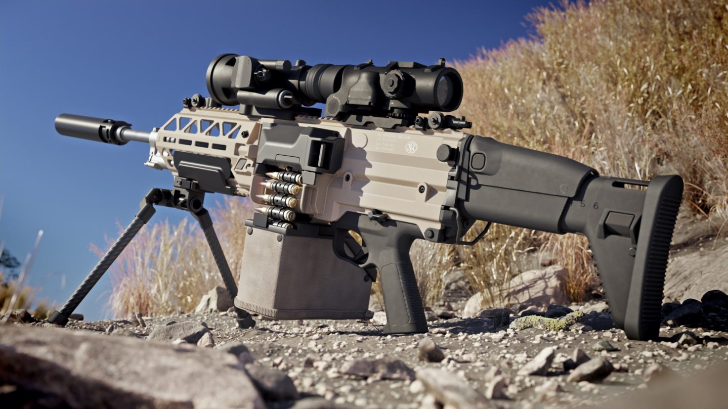 FN EVOLYS – The ultralight machine gun The brand-new FN EVOLYS, shown here in 7.62x51 mm NATO caliber