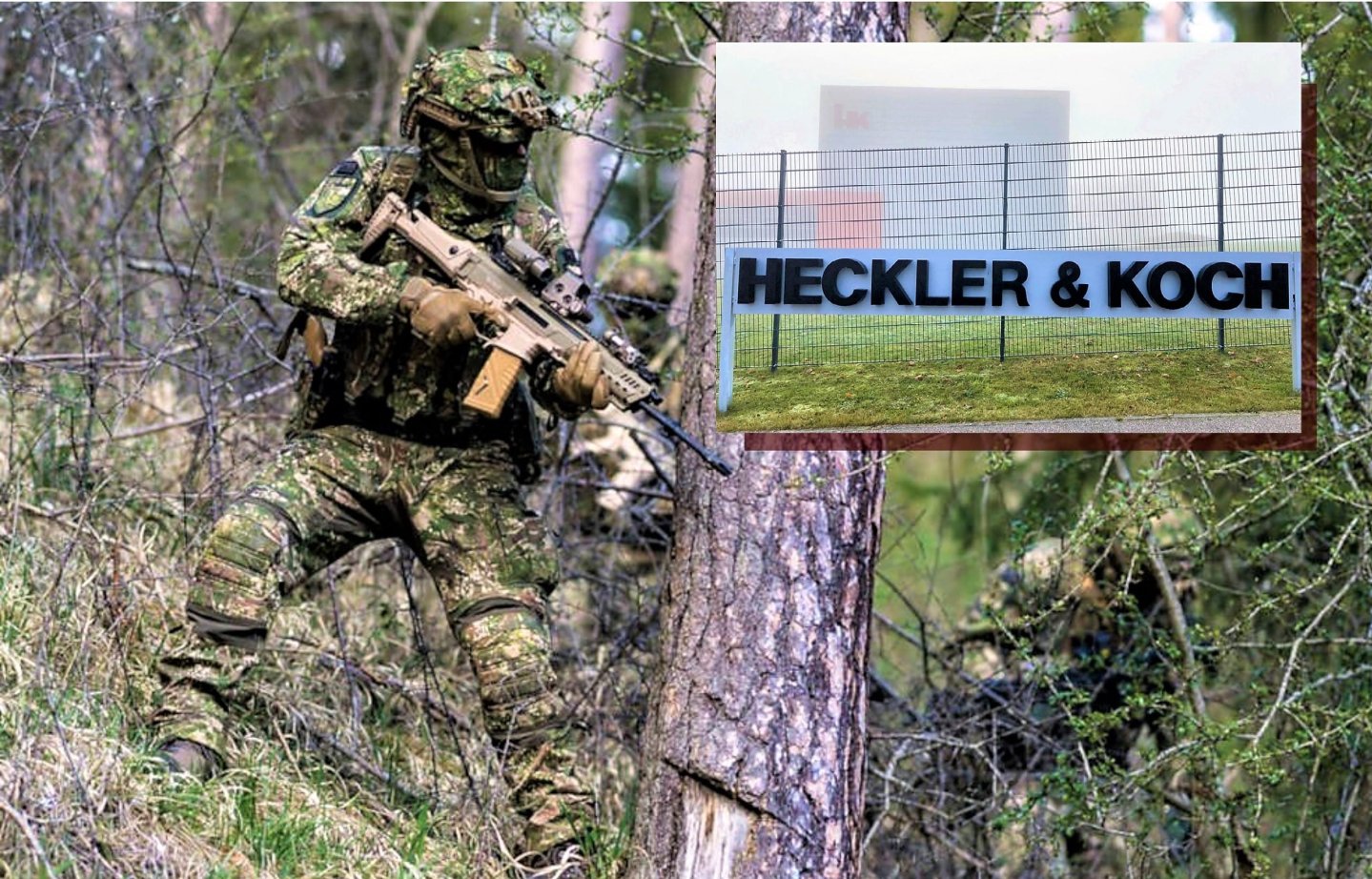 A visit to Heckler & Koch, the new HK437 assault rifle in .300 Blackout caliber for law enforcement and special forces the HK437 assault rifle in .300 Blackout