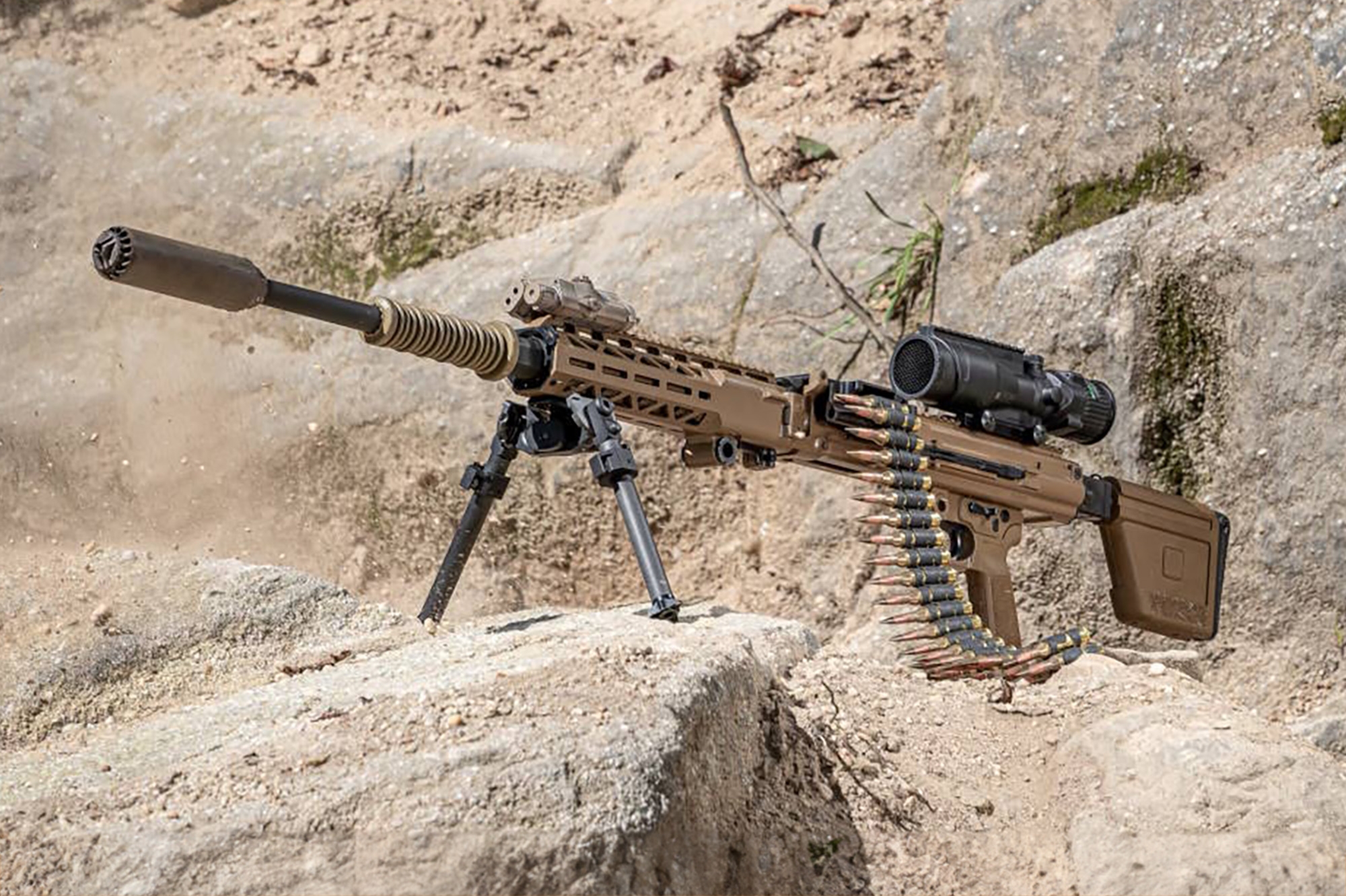auto-ordnance: Ohio Ordnance Works REAPR MG – The "Grim Reaper" from the USA prefers the .338 Norma Magnum caliber. Why?