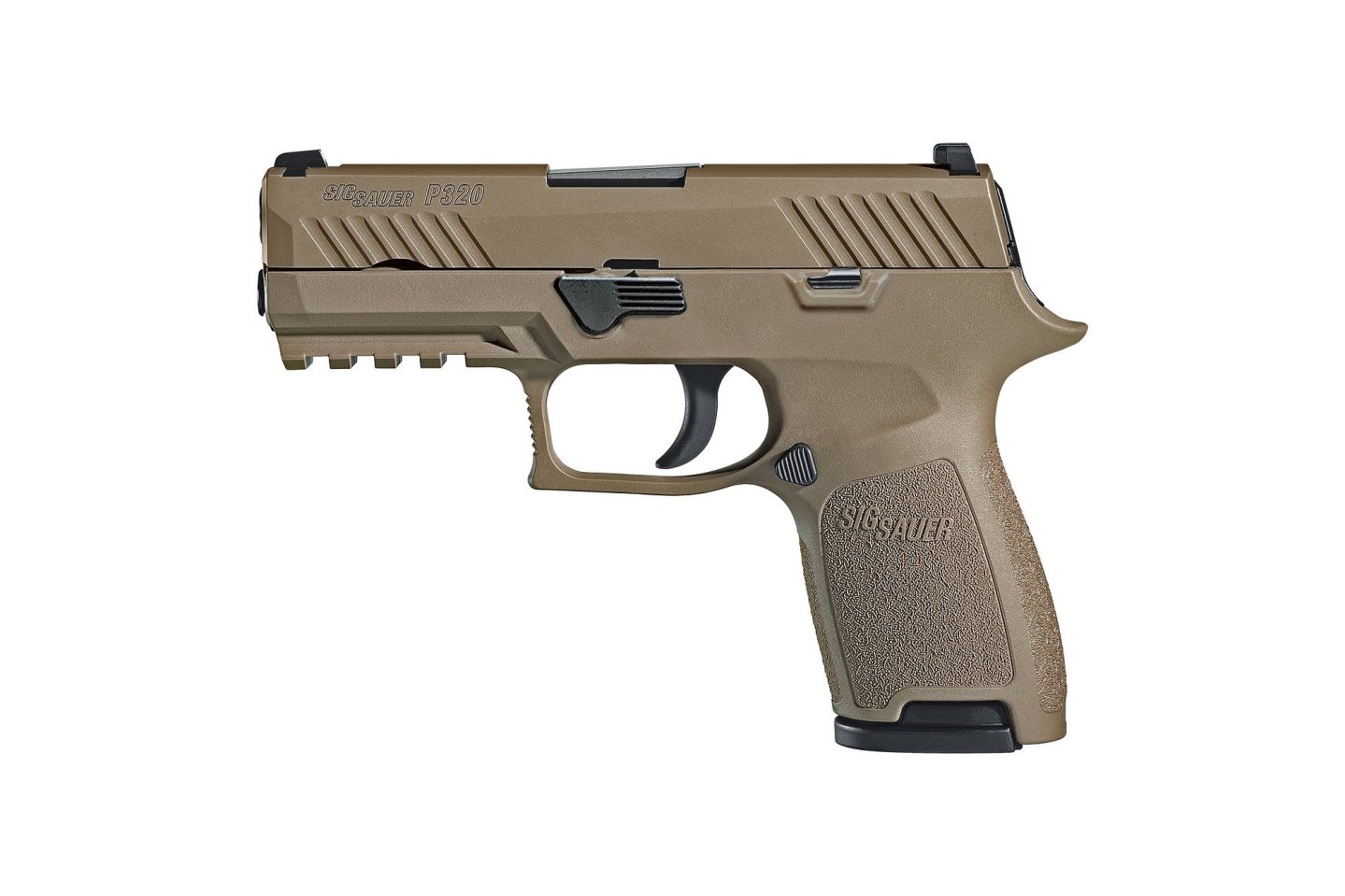 SIG Sauer P320-M18 for the United States Marine Corps SIG Sauer P320-M18 for the United States Marine Corps left view
