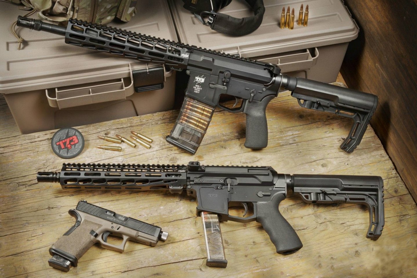 A new family of weapons from Tactical73 The new Tactical73 weapons