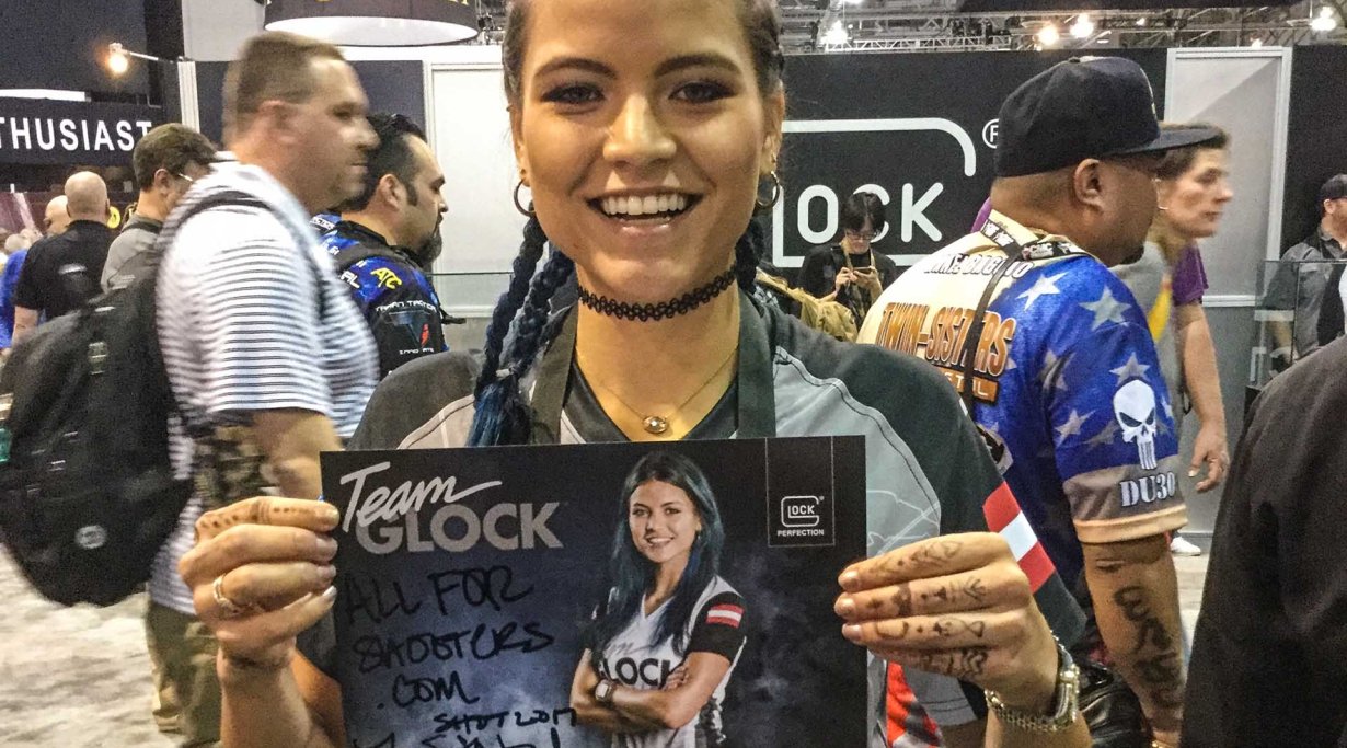 Tori Nonaka at the SHOT Show