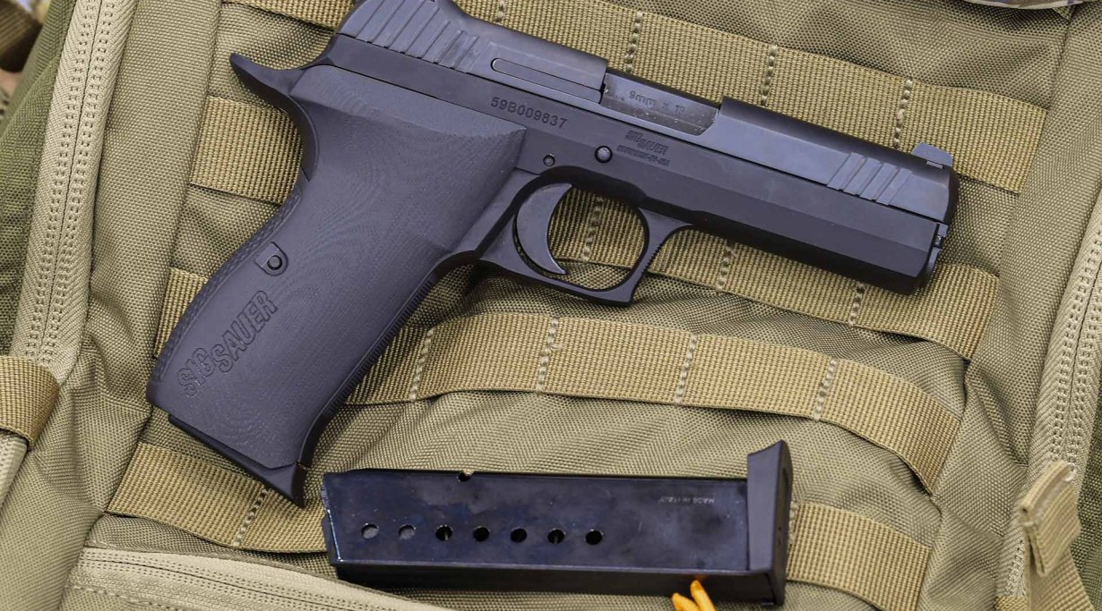 SIG P210 Carry rigth side view