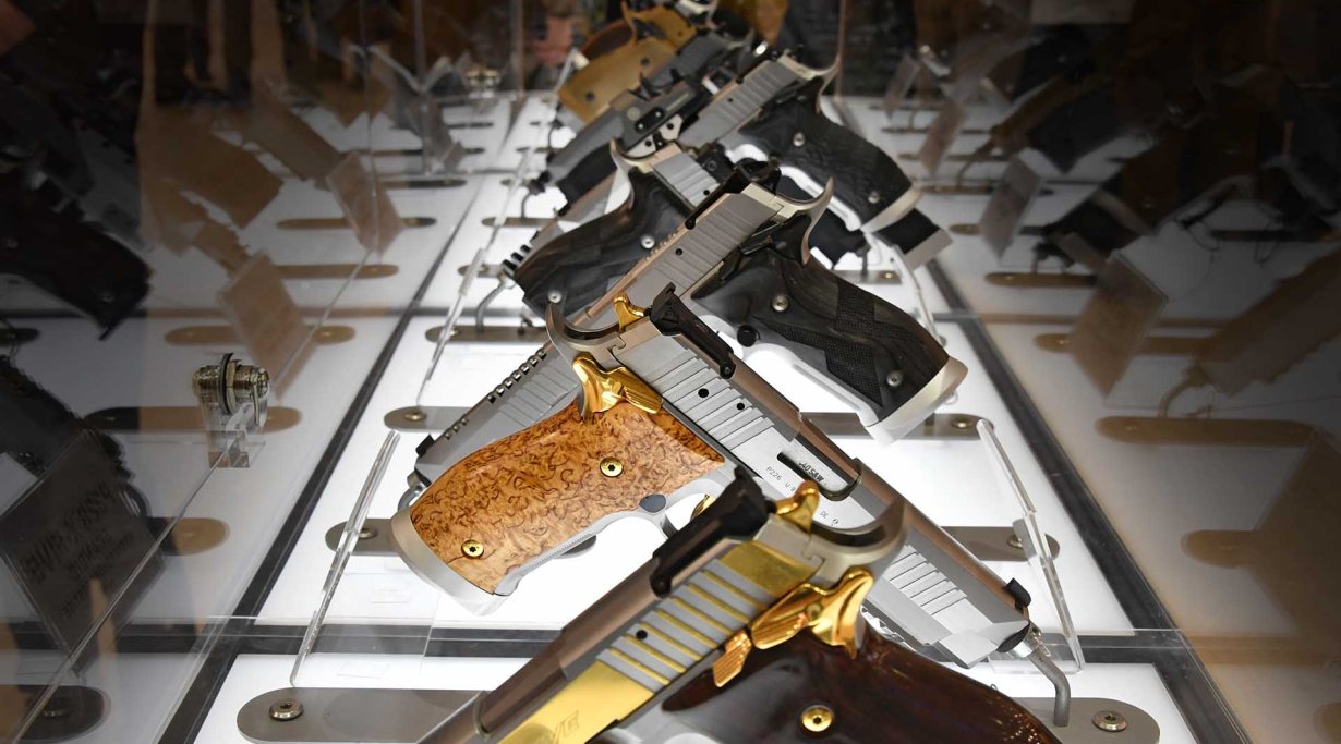 SIG Sauer Mastershop custom made pistols