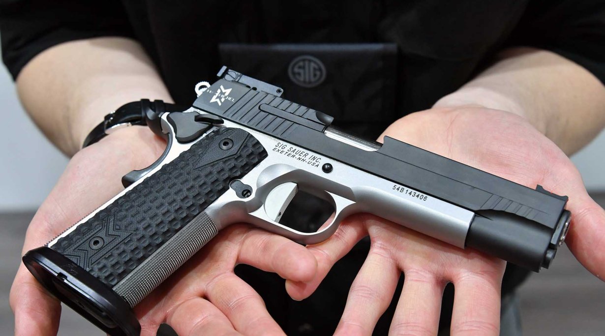 SIG Sauer P1911 Max, A 1911 pistol chambered in .45 Auto