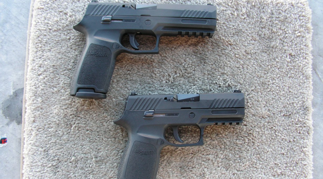 SHOT SHOW 2014: SIG SAUER Range Day / SIG SAUER P320C and FullSize