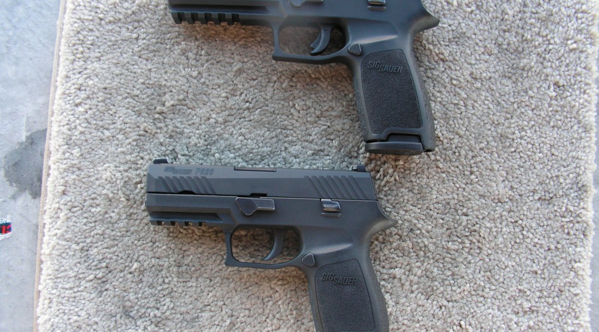 SHOT SHOW 2014: SIG SAUER Range Day / SIG SAUER P320C and FullSize