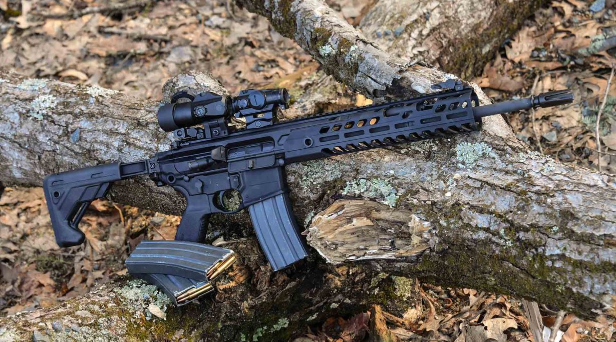  SIG Sauer MCX Virtus semiautomatic carbine in .223