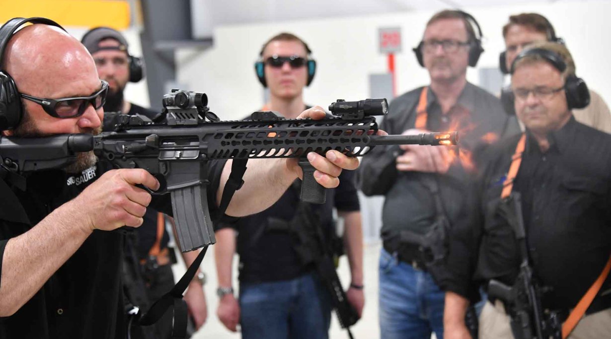 Testing the SIG Sauer MCX Virtus semiautomatic carbine in .223