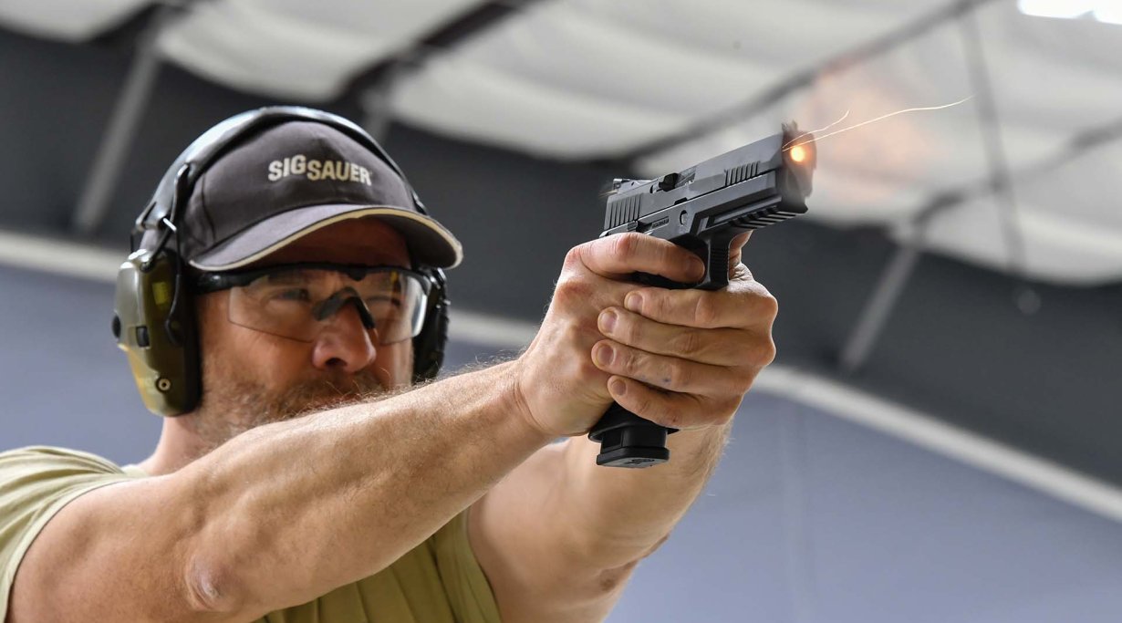 Live fire testi of  the SIG Sauer P320 X5 pistol