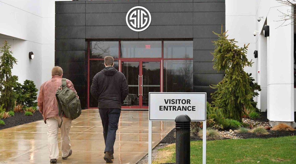 SIG Sauer USA headquarters, in Newington, New Hampshire, United States