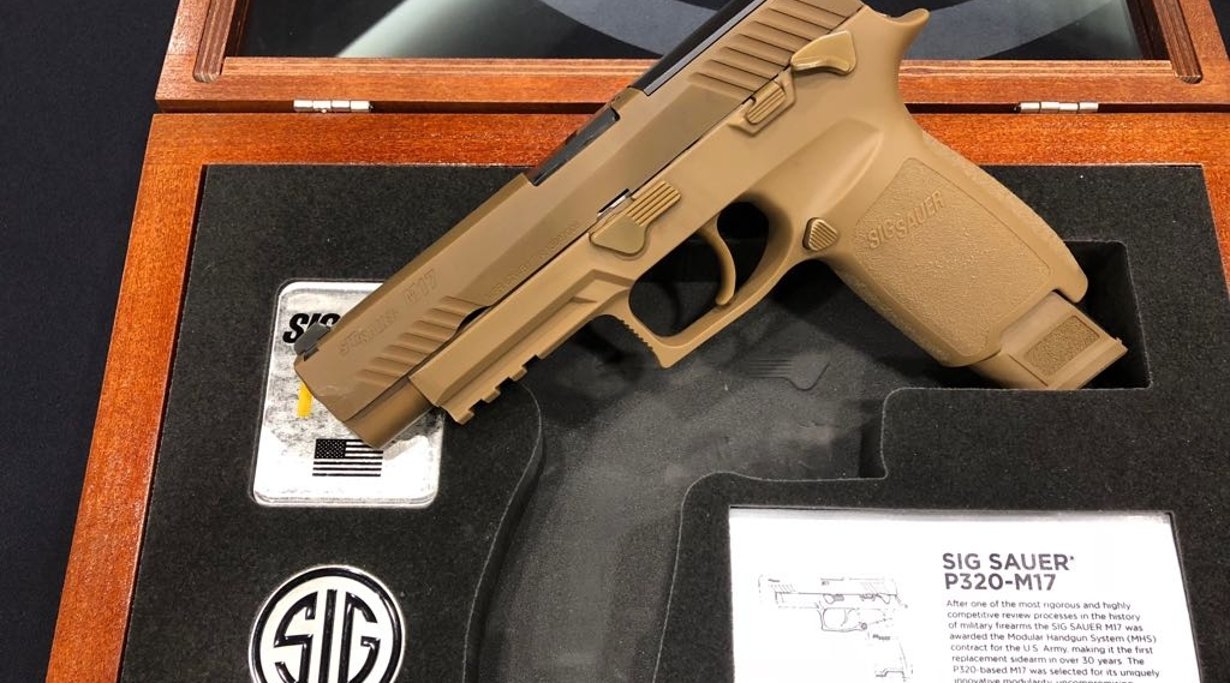 SIG Sauer M17-Commemorative in its box