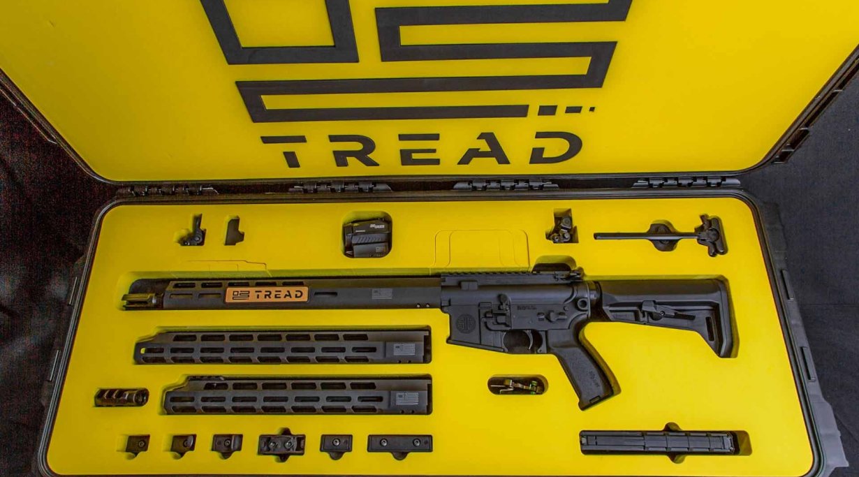 SIG Sauer M400 TREAD in its case