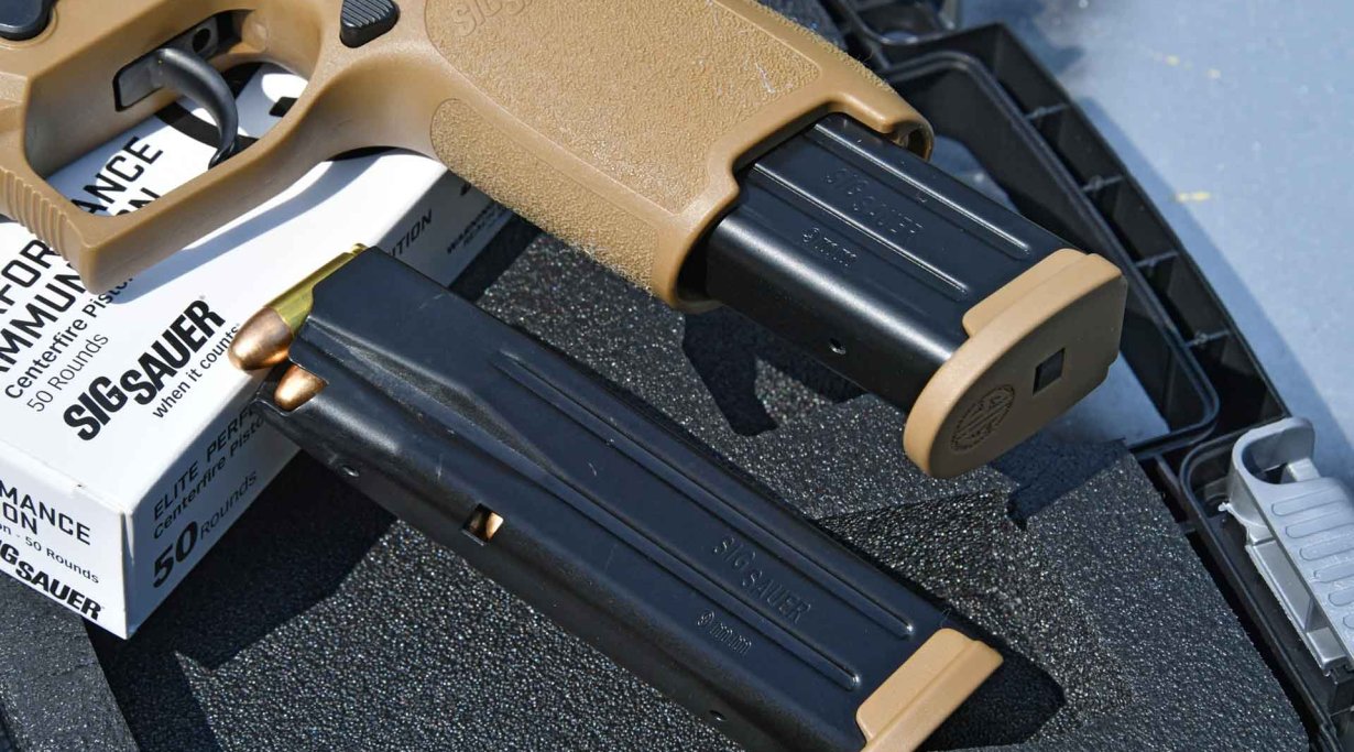 Magazine of  SIG Sauer P320-M17 pistol
