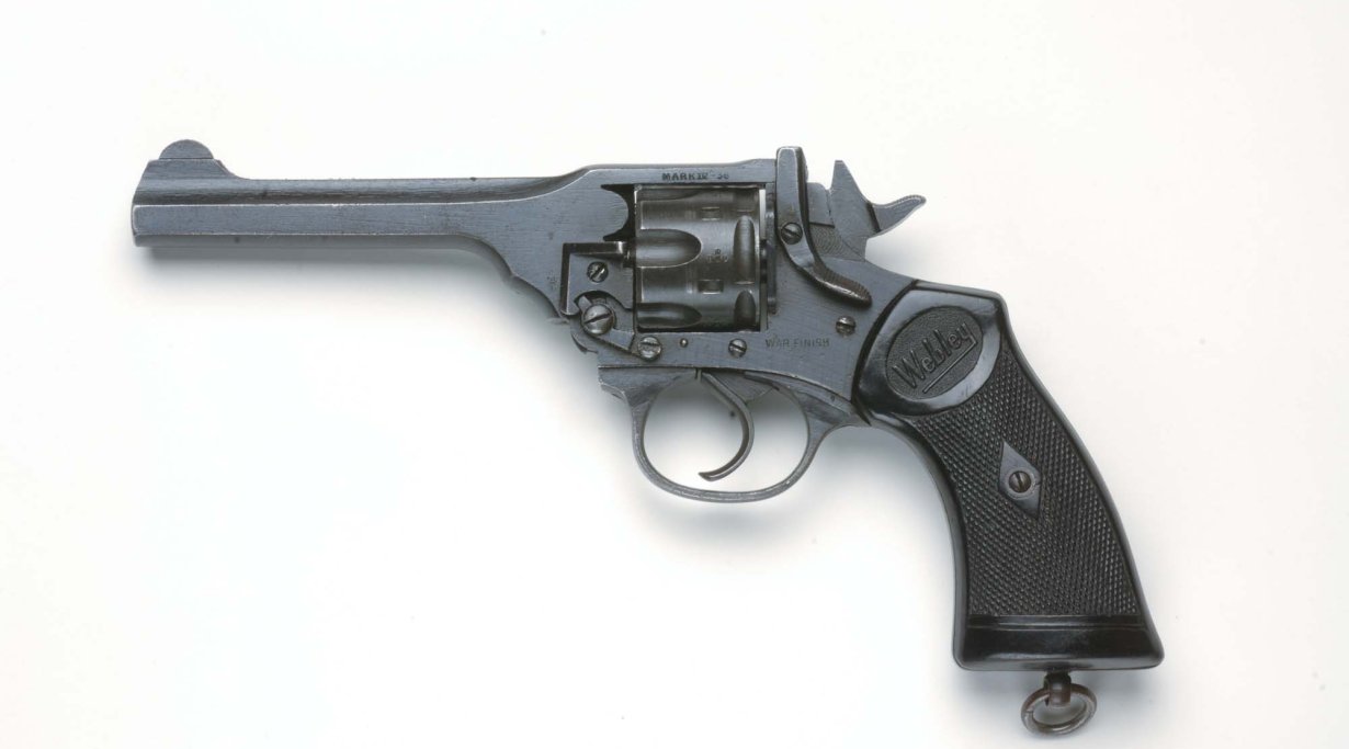 Webley & Scott Mk-IV revolver 