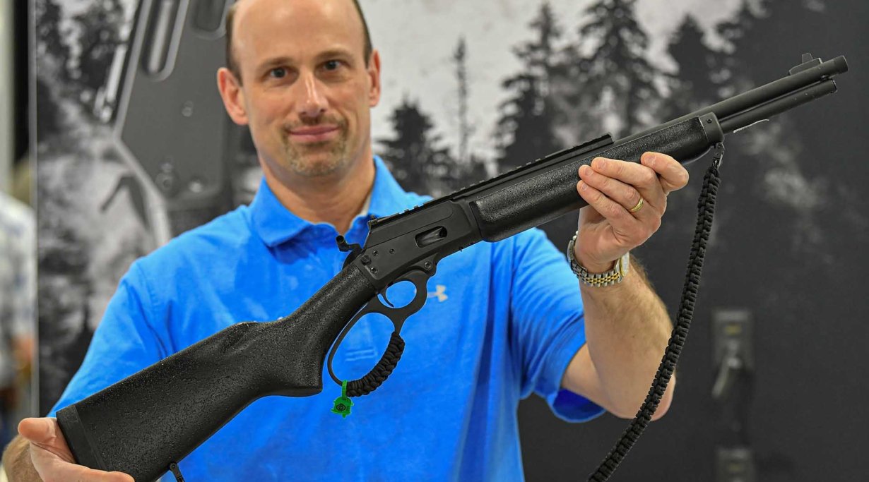Marlin 1895 Dark lever rifle in .45/70 caliber