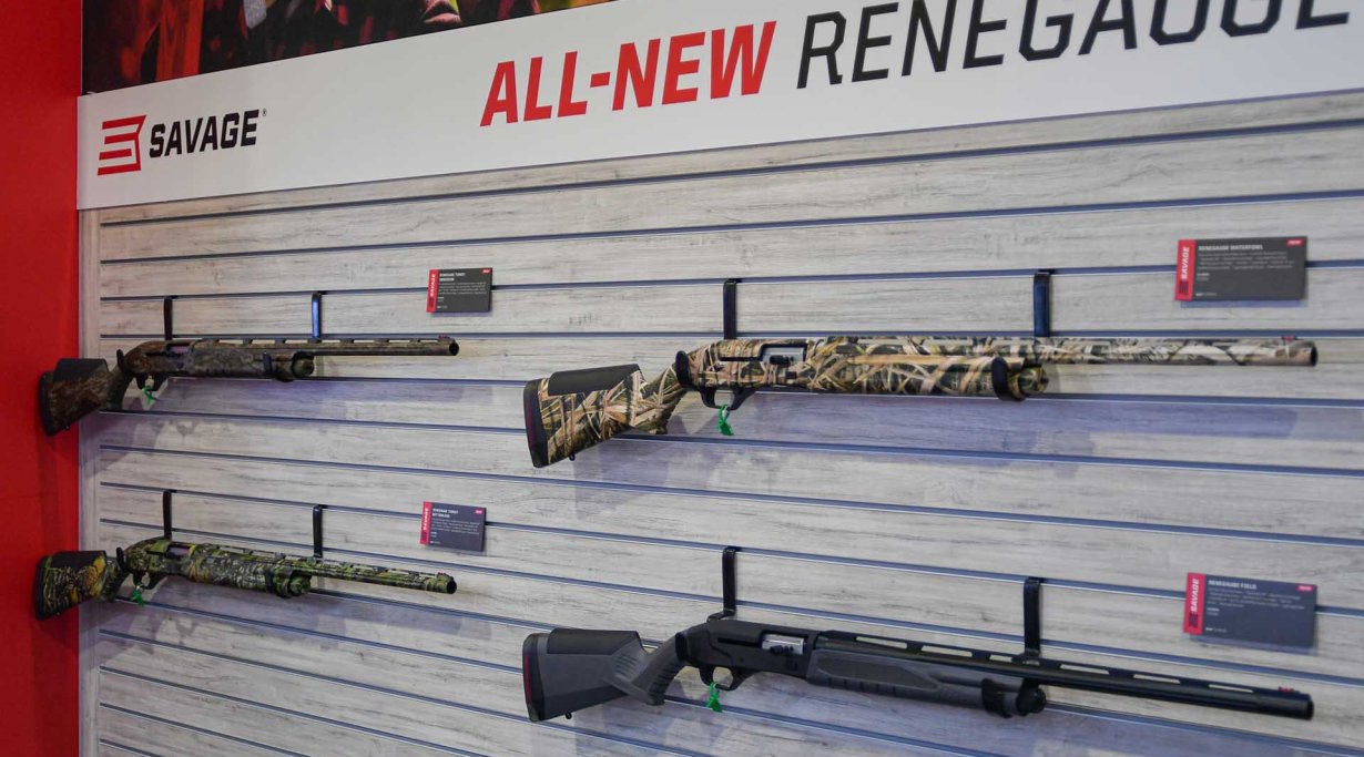 Savage Arms "Renegauge" 12-ga shotguns Four versions 