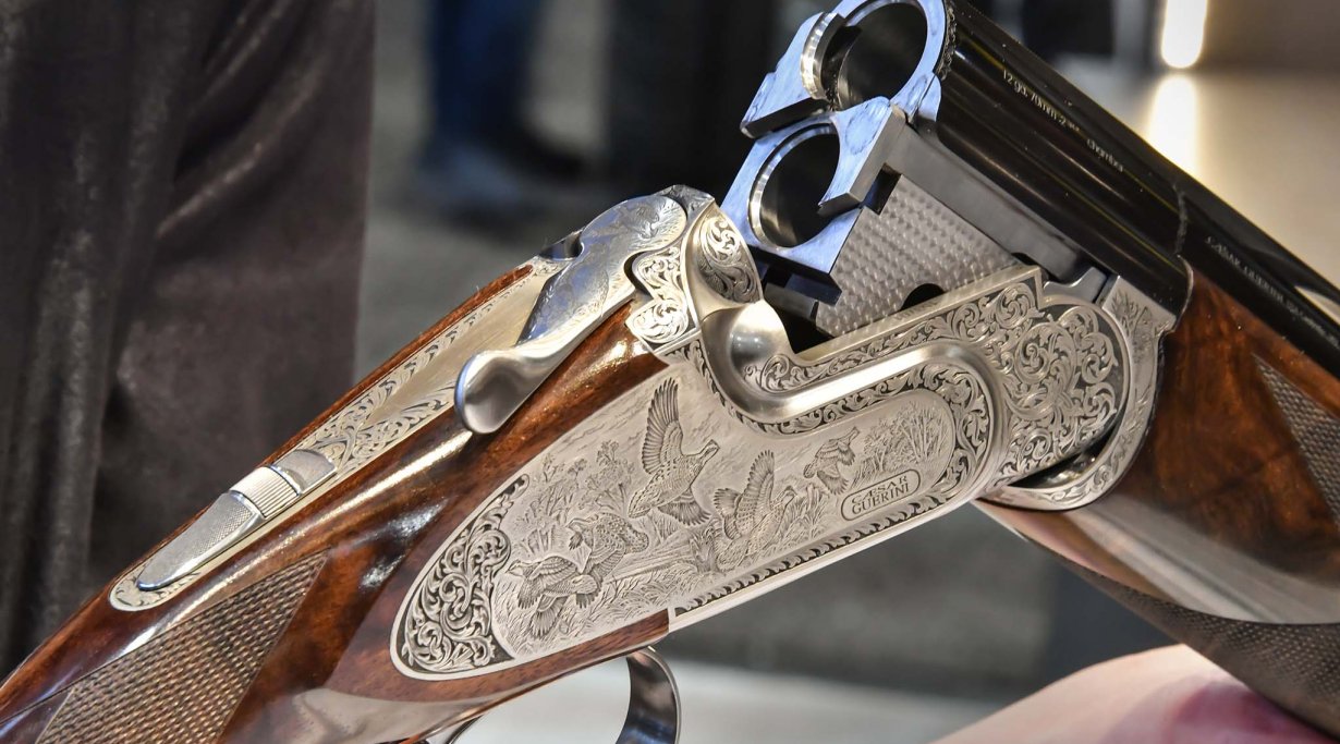 Caesar Guerini Challenger Ascent over-under breech detail