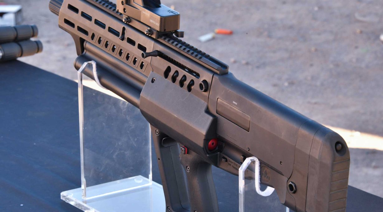 IWI Tavor TS12 shotgun, left side view