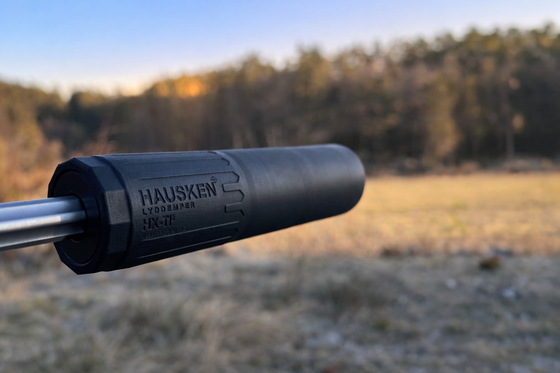 hausken: Hausken HX-Ti3: New titanium 3D-printed silencer for hunting and the shooting range