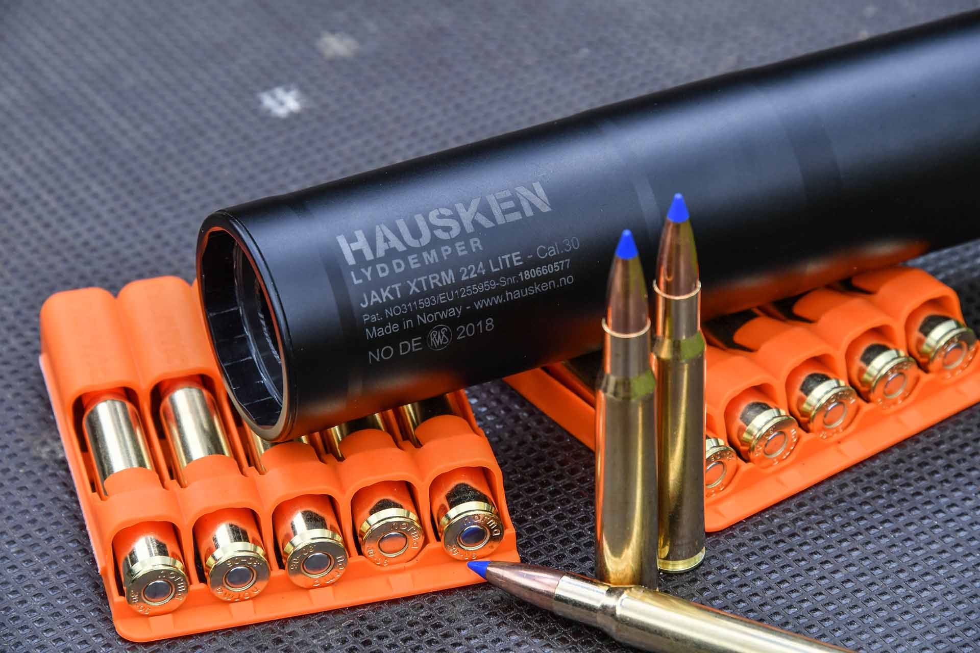 accessories: Hausken Jakt JD 224 Lite XTRM Mk2: the slim sound suppressor with top performance