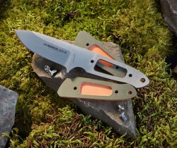 MerkelGEAR G10: The fixed, hunting knives from Merkel in a practical test. Merkel G10 details