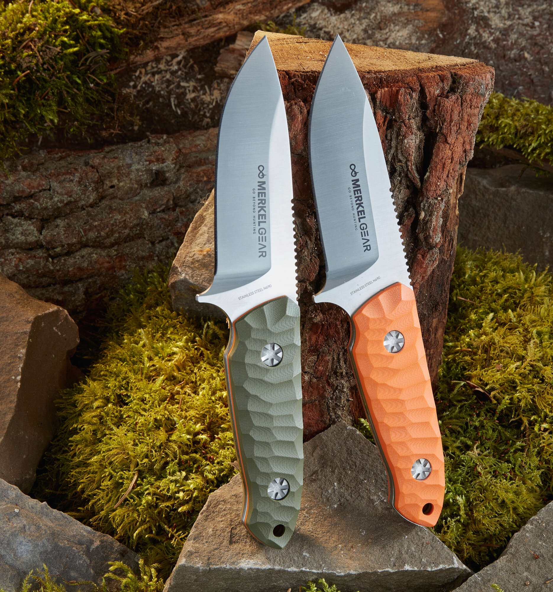 MerkelGEAR G10 knives from Merkel in a practical test. all4shooters