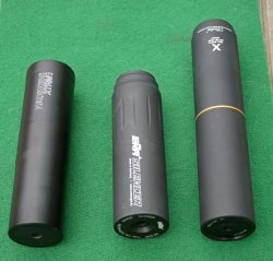 Over 80 hunting suppressors under test – The best three models for each use Top 3 for driven hunting and high stands (from left)